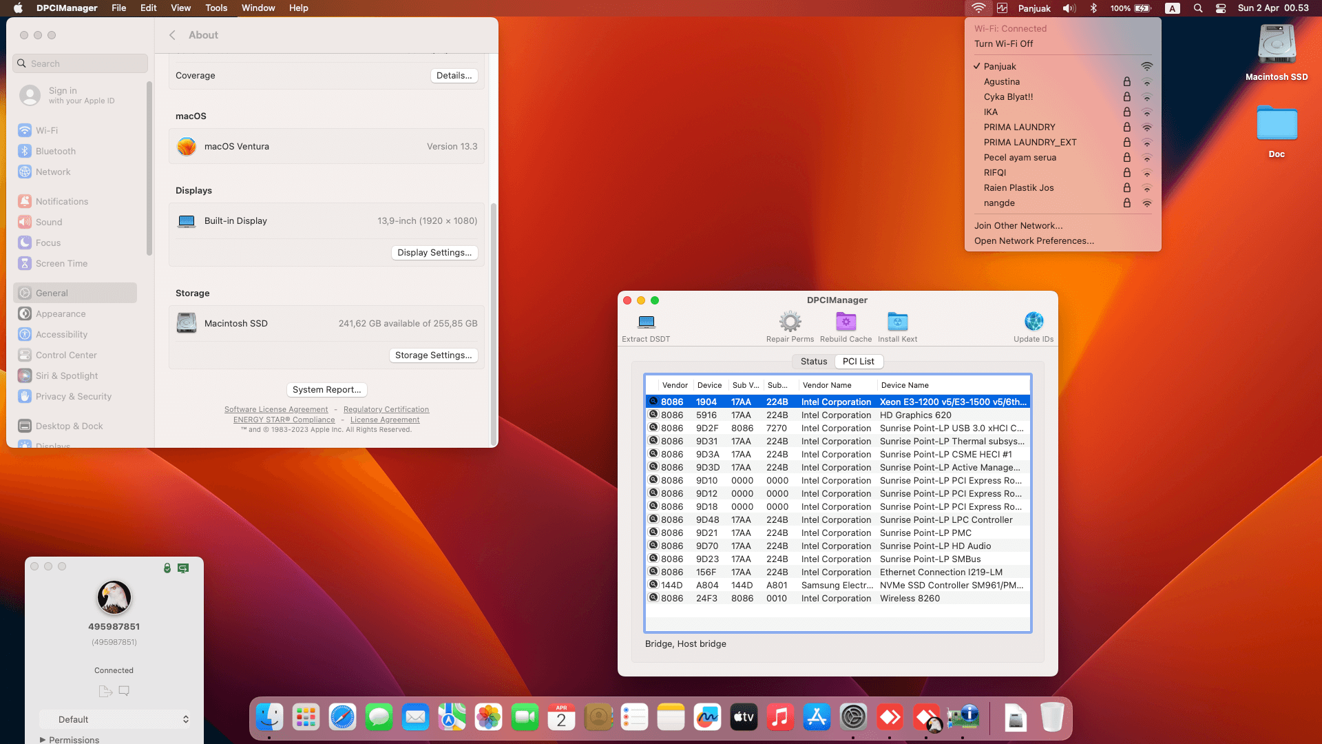 Lenovo Thinkpad T470S 2nd [SkyLake   Intel HD 520 + PS2 SMBUS]   OpenCore 2